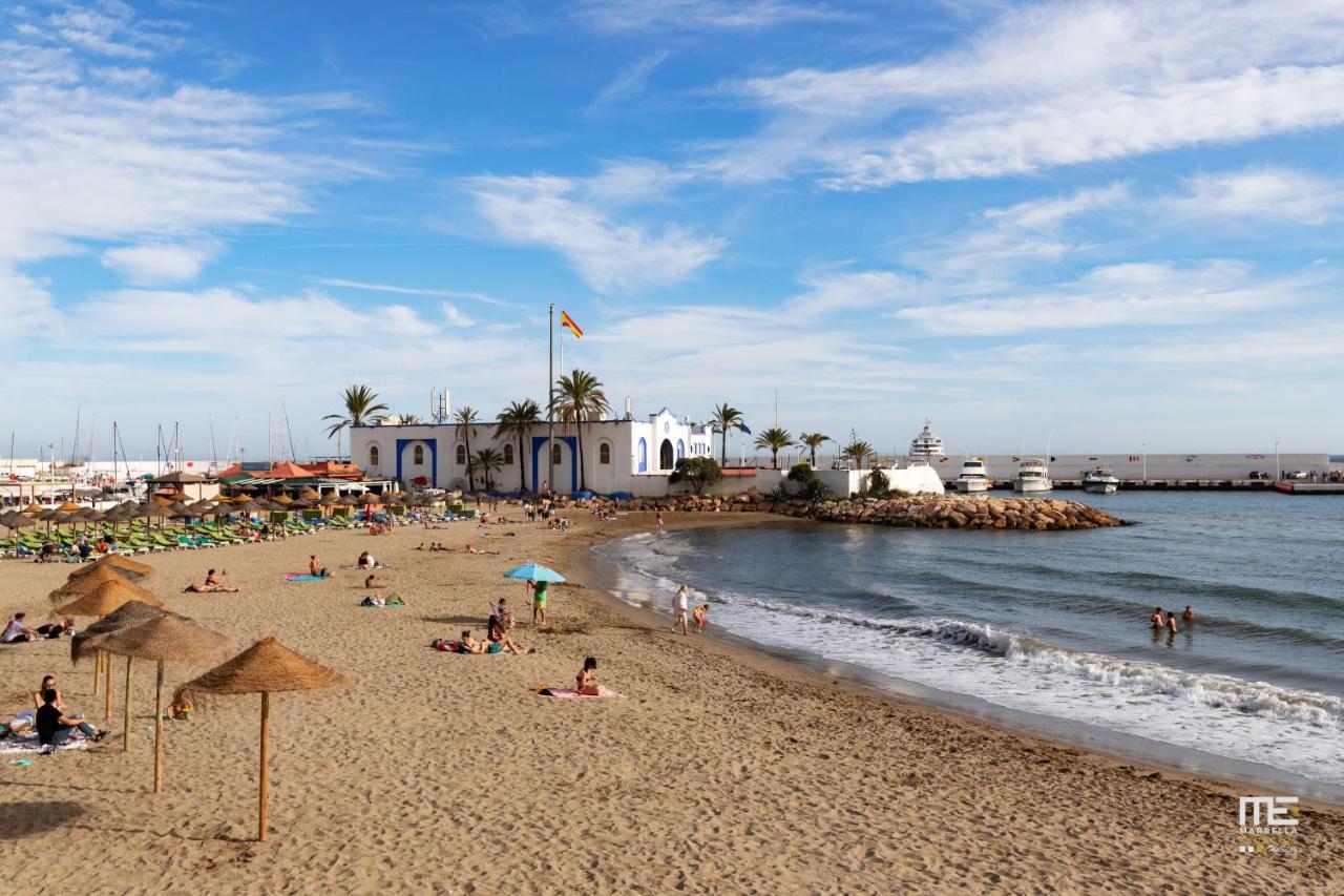 Duplex Apartment On The Beach 71 Марбелья Экстерьер фото